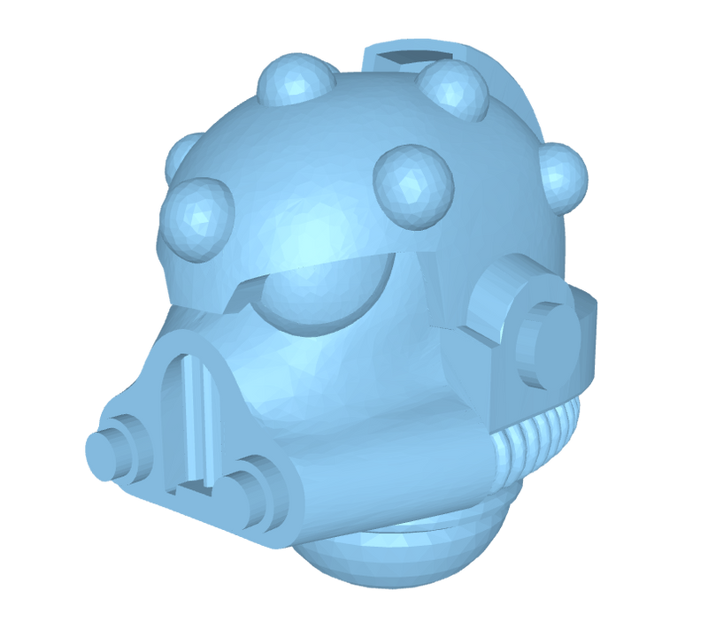 10x Base - G:5 Heresy Helmets