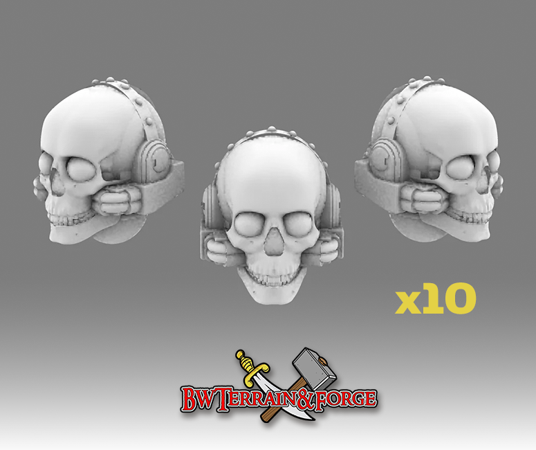 10x Base - G:7 Skull Mask Helms