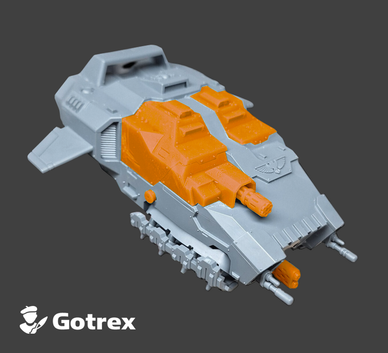 Gotrek-201 : Enclosed Armageddon Speeder Cockpit