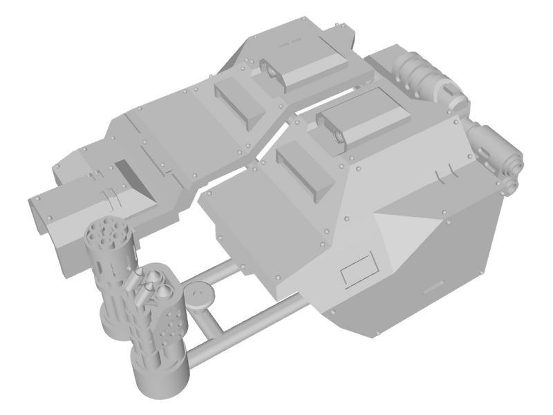 Gotrek-201 : Enclosed Armageddon Speeder Cockpit