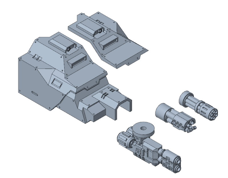 Gotrek-201 : Enclosed Armageddon Speeder Cockpit