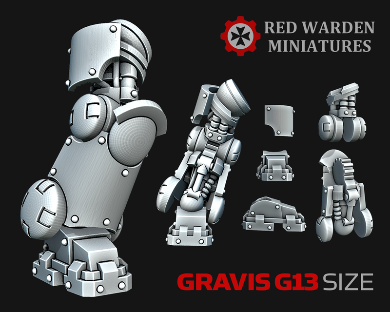 Gravis G13 : RWG-F1 Mechanical Heavy Armor Legs