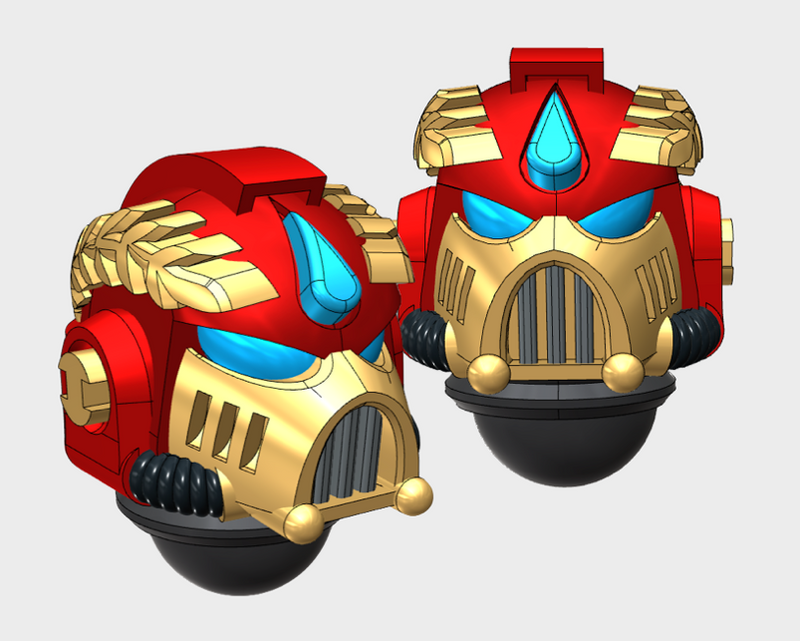 10x Angel Tear - G:11 Boxer Laureled Helms