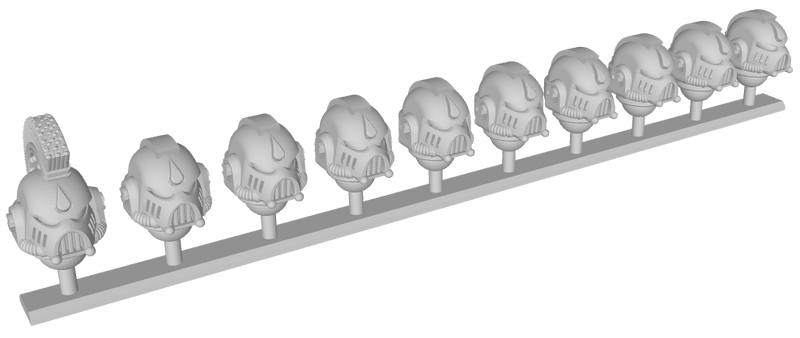 10x Angel Tear - G:11 Boxer Helmets : Squad 1