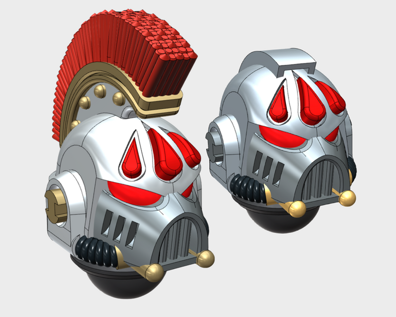 10x Three Drops - G:11 Boxer Helmets : Squad 1
