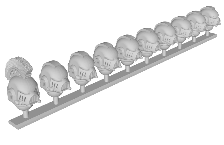 10x Base - G:11 Boxer Helmets : Squad 1