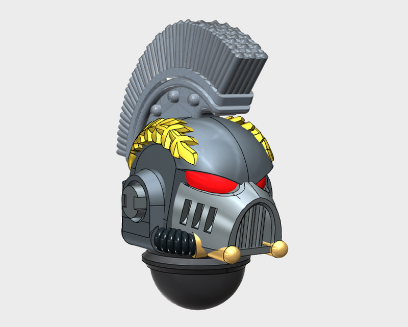 10x Crested Laurels - G:11 Boxer Helmets