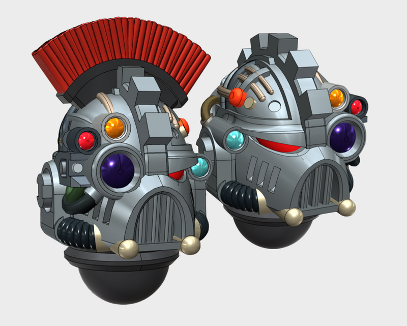10x Cyborg - G:11 Boxer Optic Helmets : Squad 1
