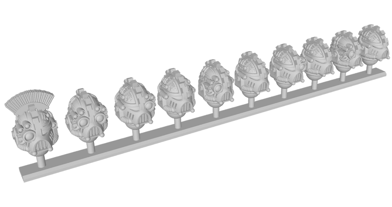 10x Cyborg - G:11 Boxer Helmets : Squad 2