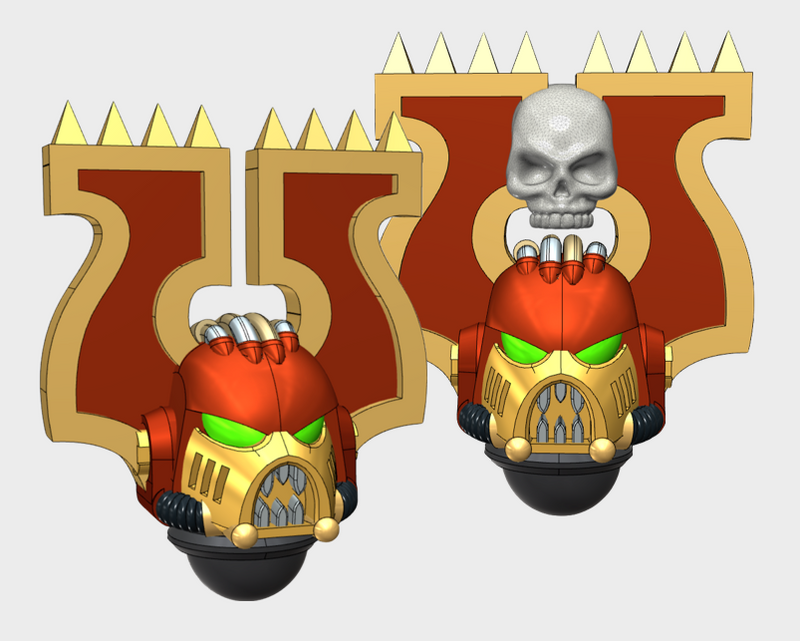 10x Berserker - G:11 Chaos Boxer Helms : Mix 2