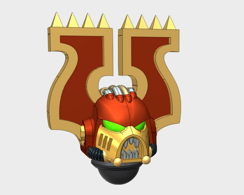 10x Bloodtaker - G:11 Chaos Boxer Helms