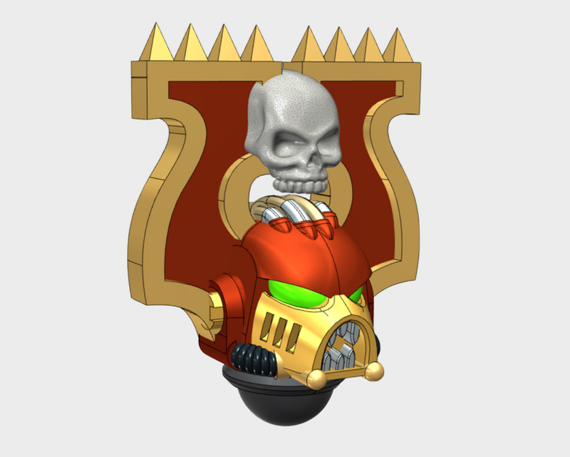 10x Skulltaker - G:11 Chaos Boxer Helms