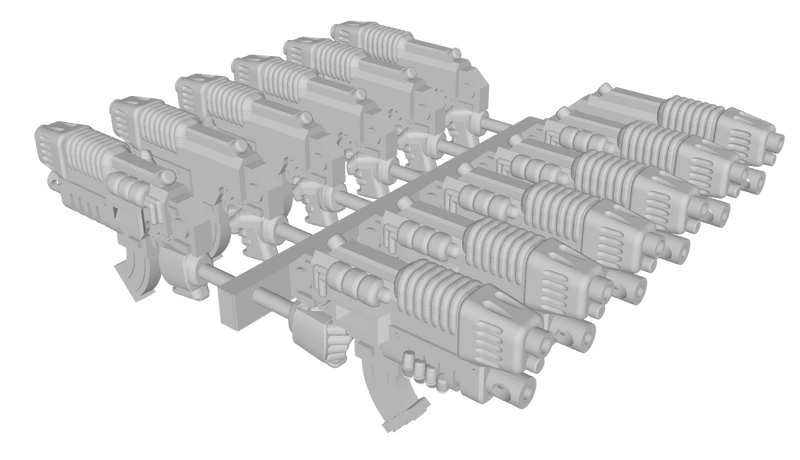 Mk1b Plasbolt Gun (Prime Set)