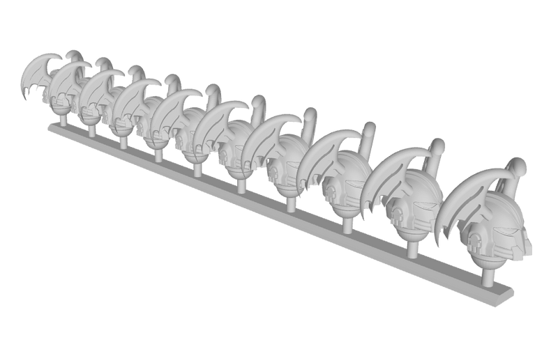 10x Batwings - G:11 Vanguard Helmets