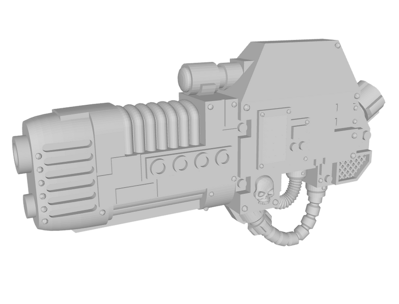 Base - Mortis Dread: PlazCannon (Left)