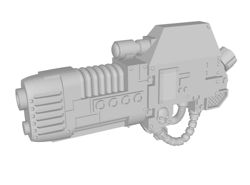 Base - Mortis Dread: PlazCannon (Left)