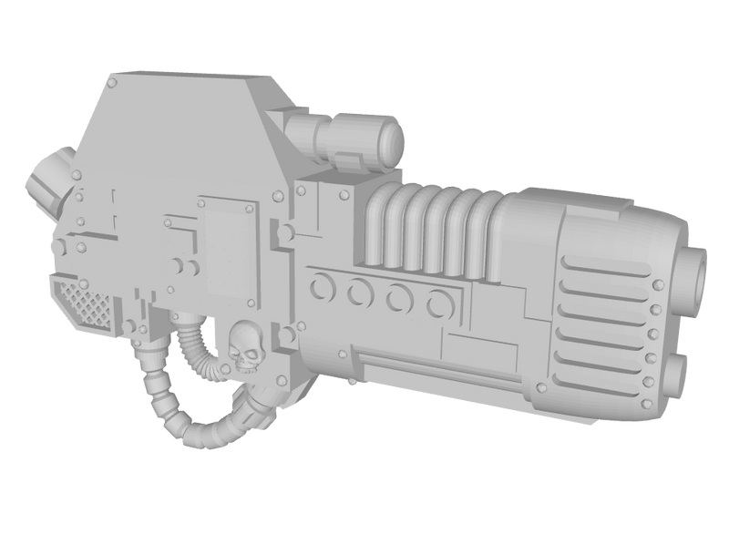 Base - Mortis Dread: PlazCannon (Right)
