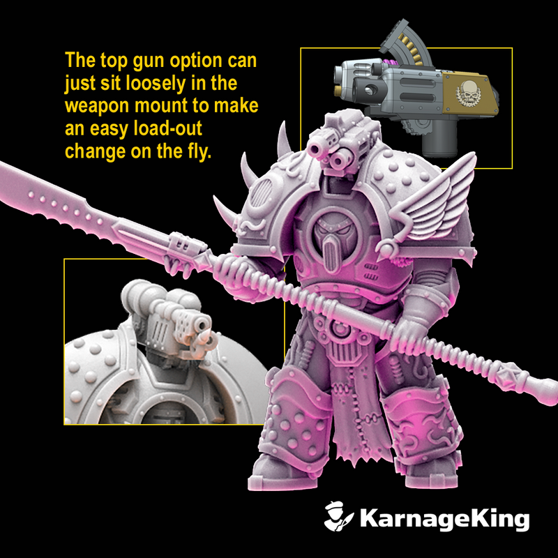 5x Hell Raiser Terminators: Flensing Squad