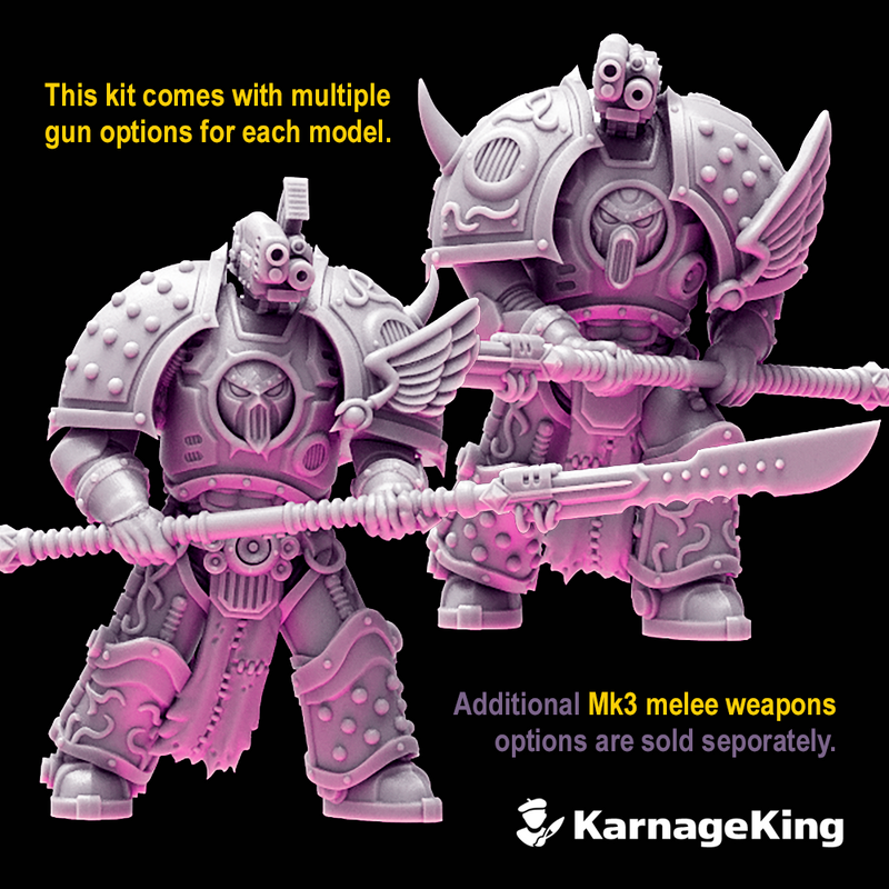 5x Hell Raiser Terminators: Flensing Squad