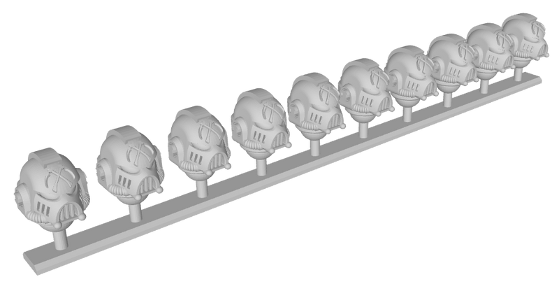 10x Emperor's Scythes - G:11 Boxer Helmets