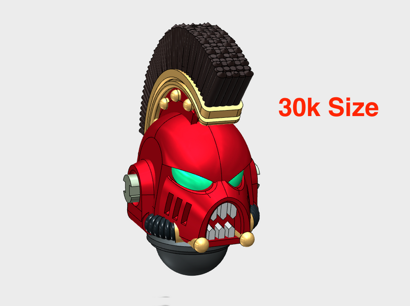 10x Chaos - Crested G:6b Boxer Helms