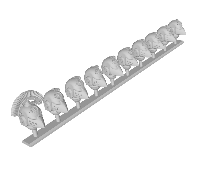 10x Evil Eyes - G:6 Crow Helm Squad