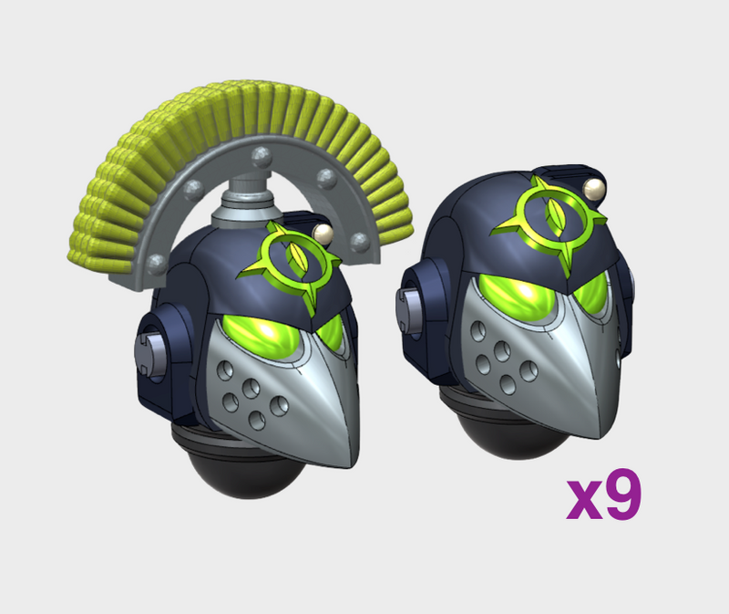 10x Evil Eyes - G:6 Crow Helm Squad