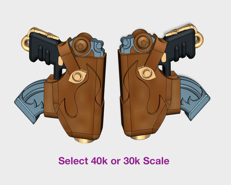 20x Flame Holstered: Combat Pistols (L&R)