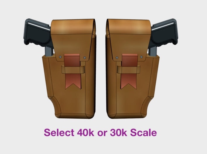 20x Flap Holstered: Combat Pistols (L&R)