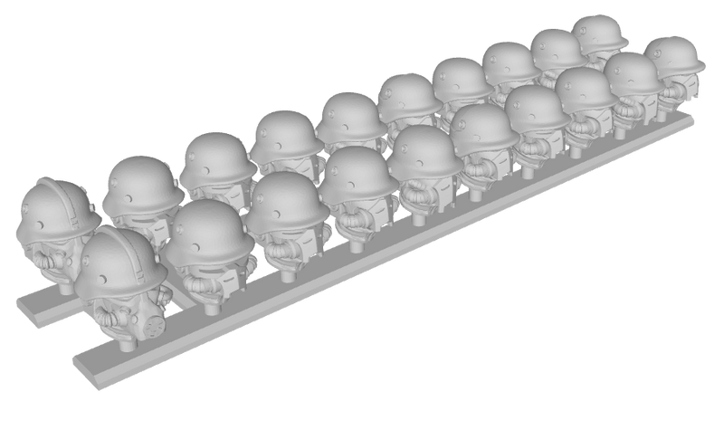 Panzer Guard: Human Head Swaps