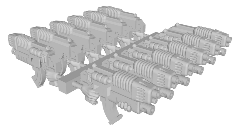 Mk1b Plasbolt Gun (Human Set)