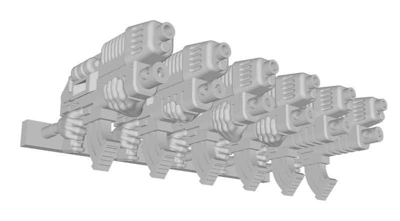 Mk1b Plasbolt Gun (Human Set)