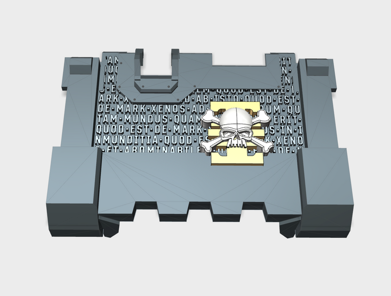 Xenos Hunters : Impala Front Plate 1