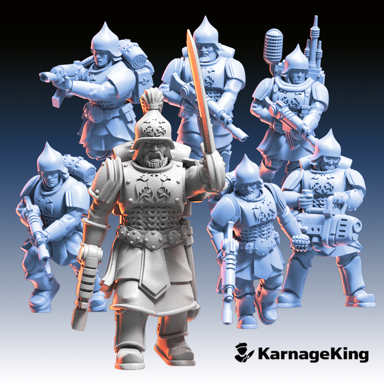 10x Imperial Ottomarian Guard Squad