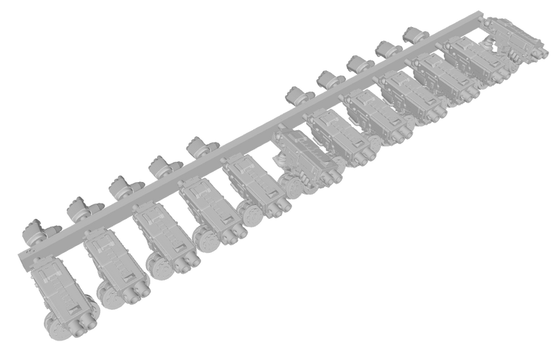 L1-Cruader Blitz-Bolter : Marine/Terminator Firearm Sets