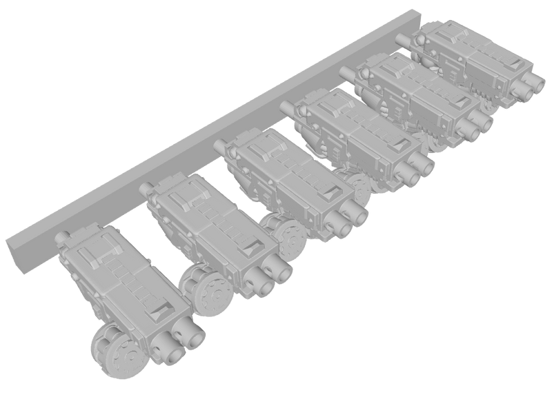 L1-Cruader Blitz-Bolter : Marine/Terminator Firearm Sets