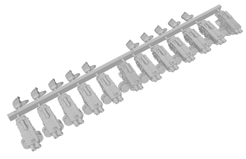 L1-Cruader Blitz-Bolter Mkm : Marine/Terminator Firearm Sets