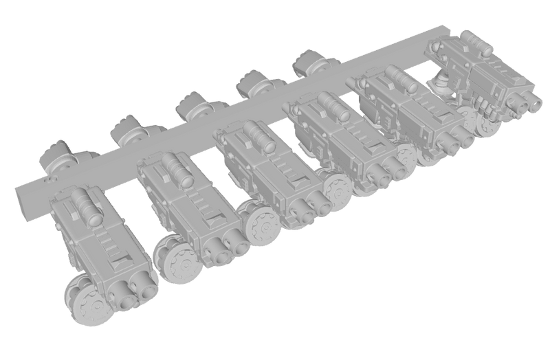 L1-Cruader Blitz-Bolter Mkm : Marine/Terminator Firearm Sets