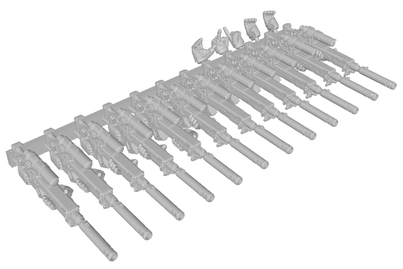 L1-Cruader Scout Sniper : Marine Firearm Sets