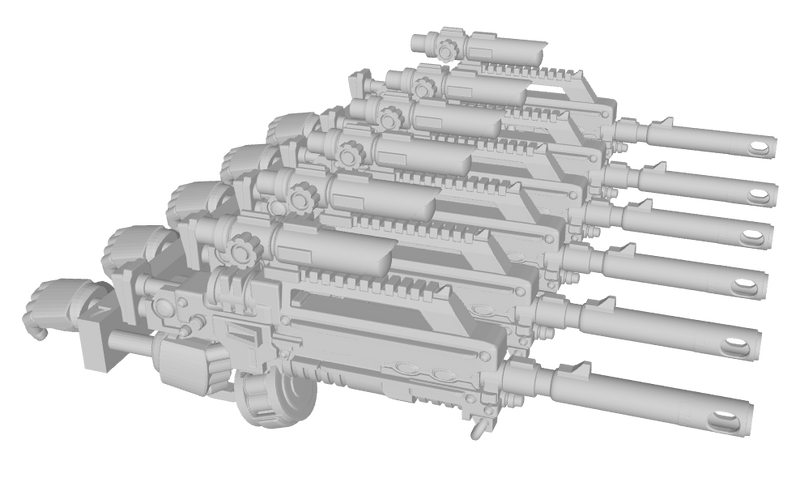 L1-Crusader Strike Hunter : Marine Firearm Sets