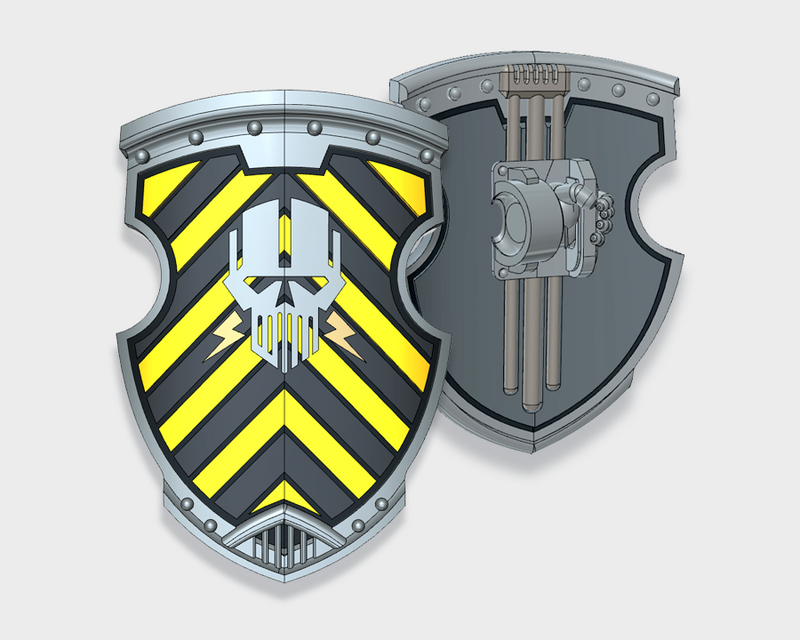 Iron Heads - Liberato Combat Shields