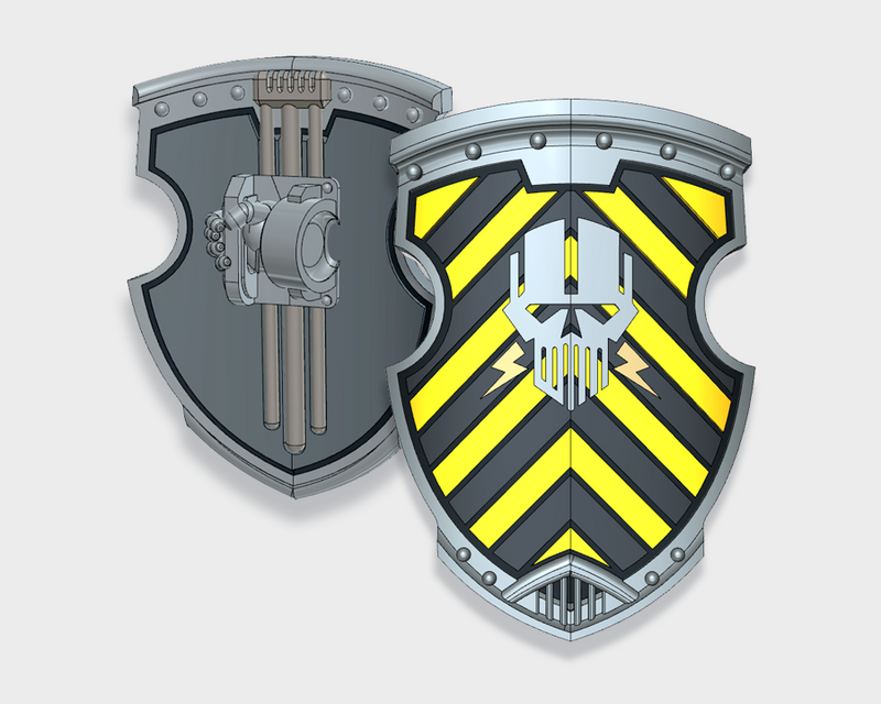 Iron Heads - Liberato Combat Shields