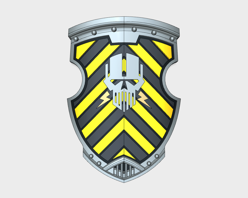 Iron Heads - Liberato Combat Shields