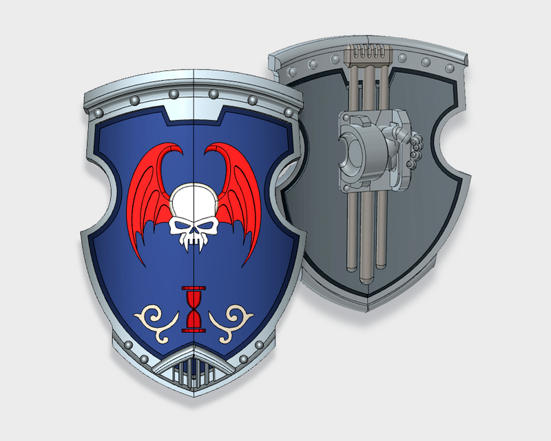 Nightmare Legion - Liberato Combat Shields