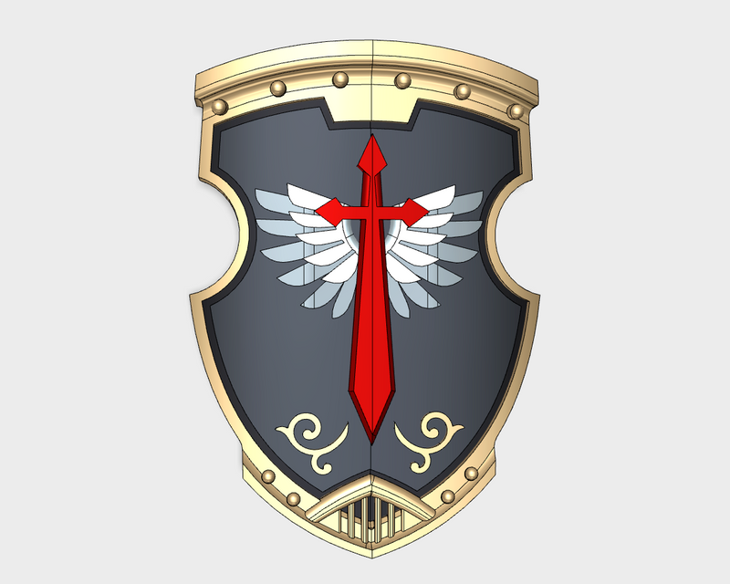 Winged Sword - Liberato Combat Shields