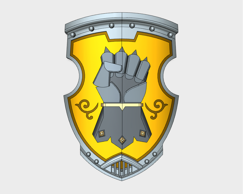 Kings Fist - Liberato Combat Shields