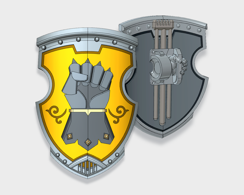 Kings Fist - Liberato Combat Shields