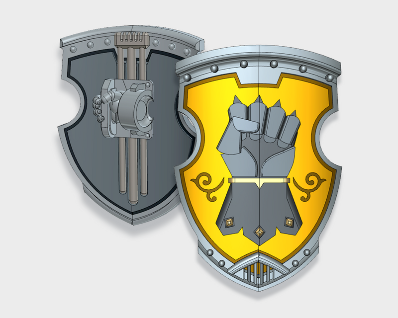 Kings Fist - Liberato Combat Shields