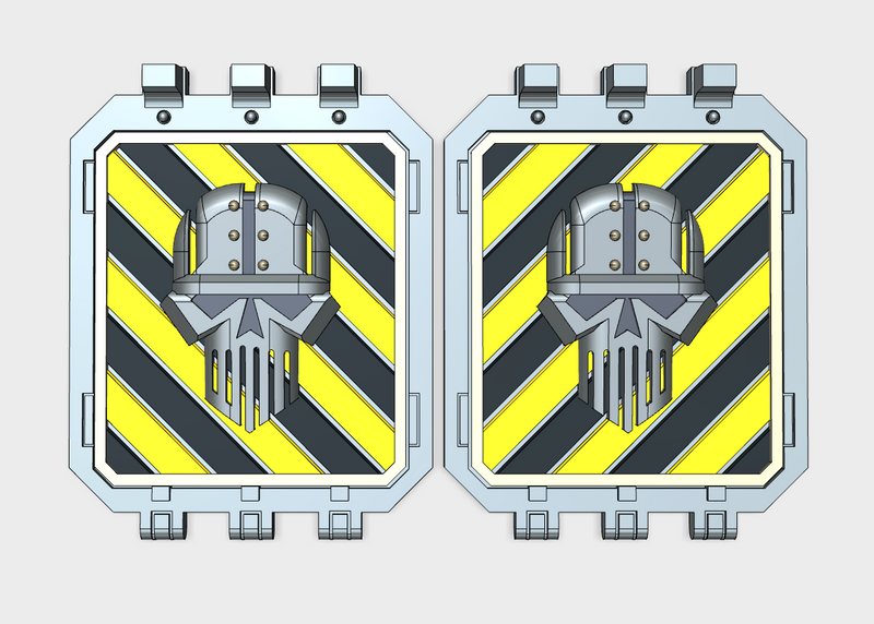 Iron Heads Hazard : Universal Raider Doors
