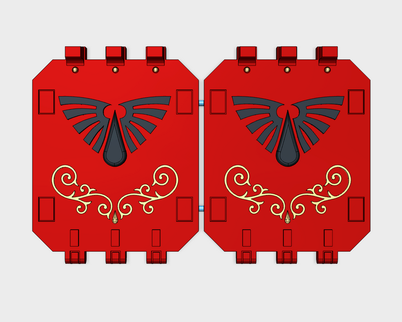 Blood Wing : Universal Raider Doors